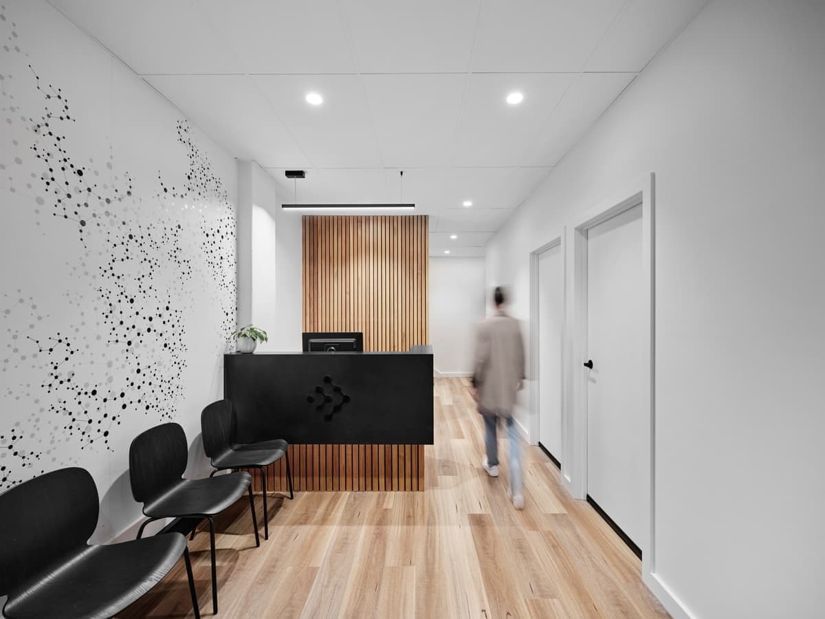 The reception at Matrix Health & Performance